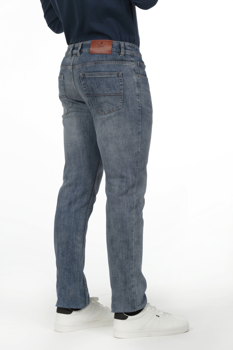 Pantalon Jeans Hombre The Time Of Bocha RV1PJEANS Azul Gris 2