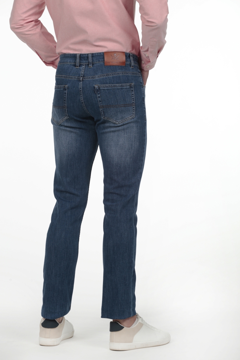 Pantalon Jeans Hombre The Time Of Bocha RV1PJEANS Azul 2