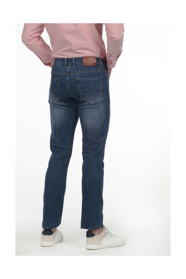 Pantalon Jeans Hombre The Time Of Bocha RV1PJEANS Azul