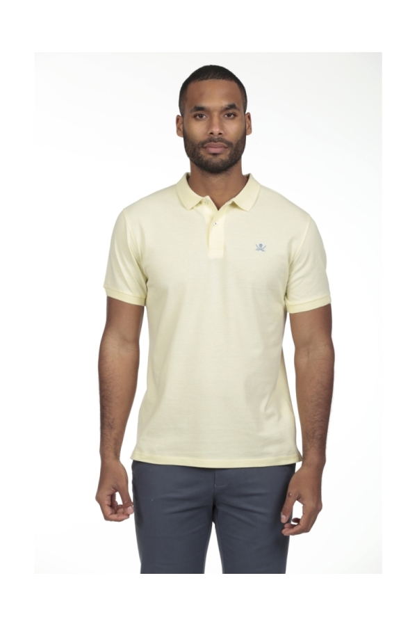 Polo Basico Hombre The Time Of Bocha RV1PBASICO Amarillo