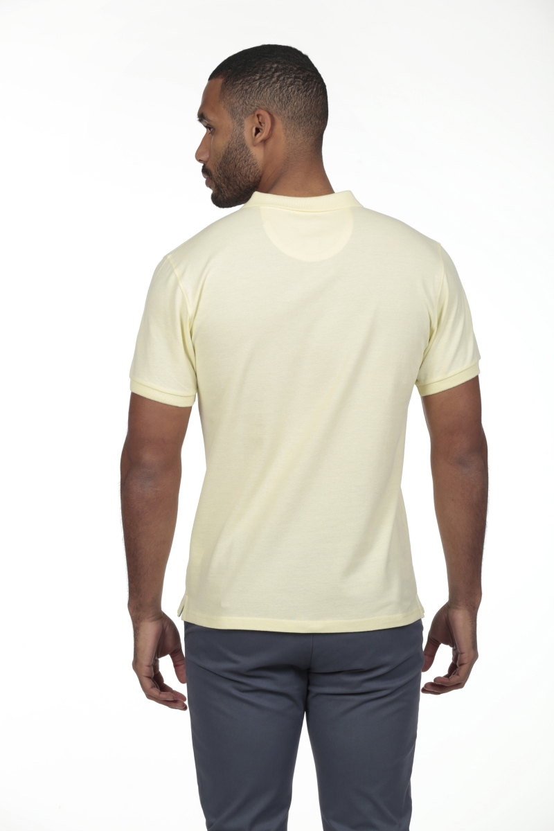 Polo Basico Hombre The Time Of Bocha RV1PBASICO Amarillo 2