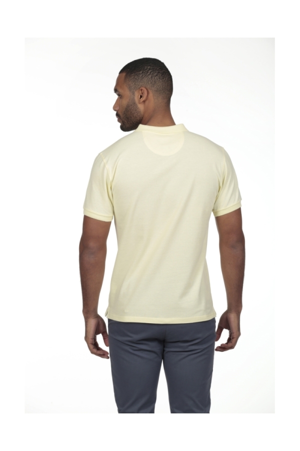 Polo Basico Hombre The Time Of Bocha RV1PBASICO Amarillo