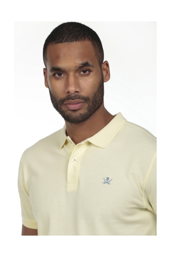 Polo Basico Hombre The Time Of Bocha RV1PBASICO Amarillo