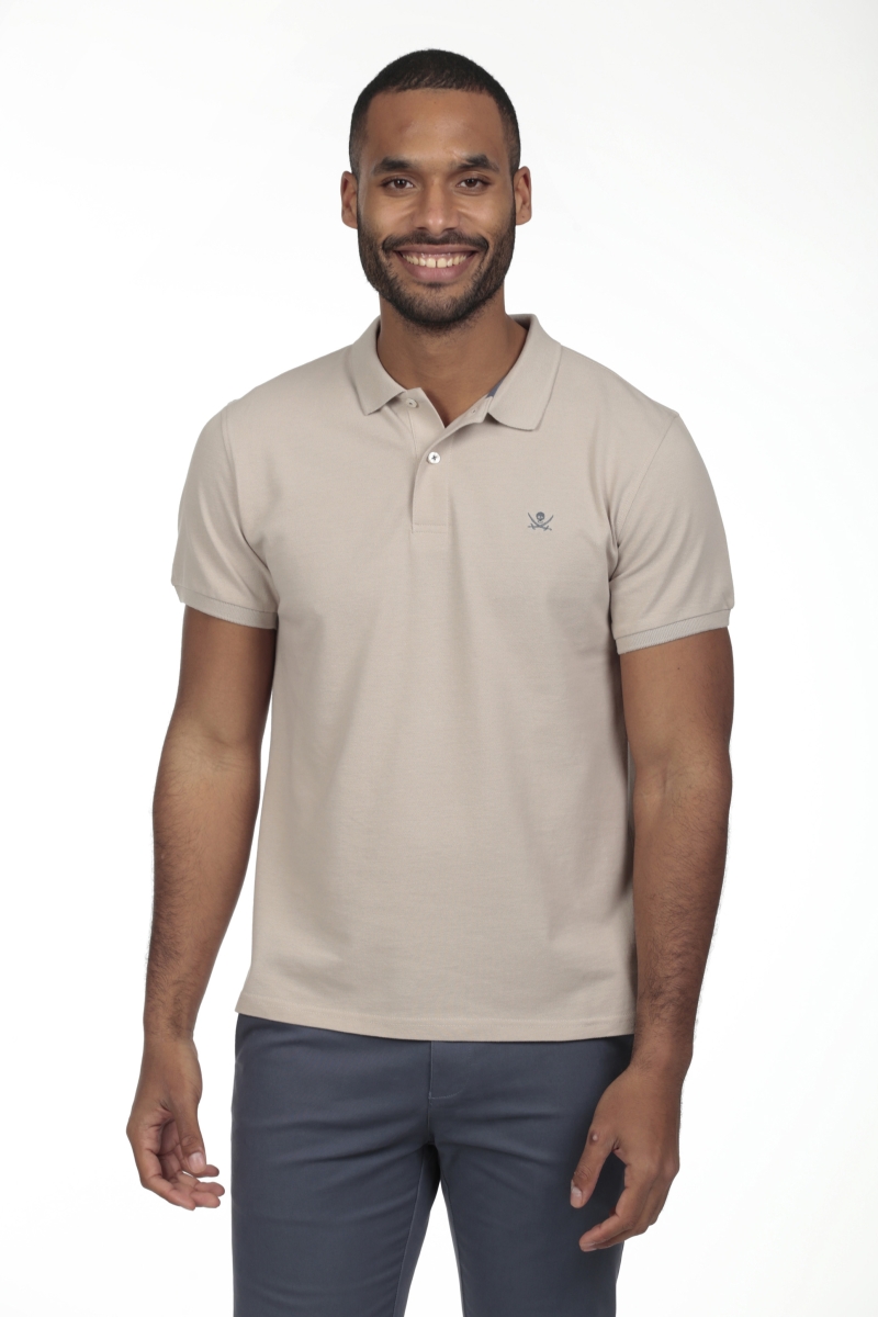 Polo Basico Hombre The Time Of Bocha RV1PBASICO Beige
