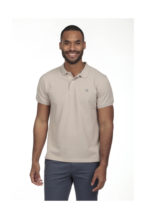 Polo Basico Hombre The Time Of Bocha RV1PBASICO Beige
