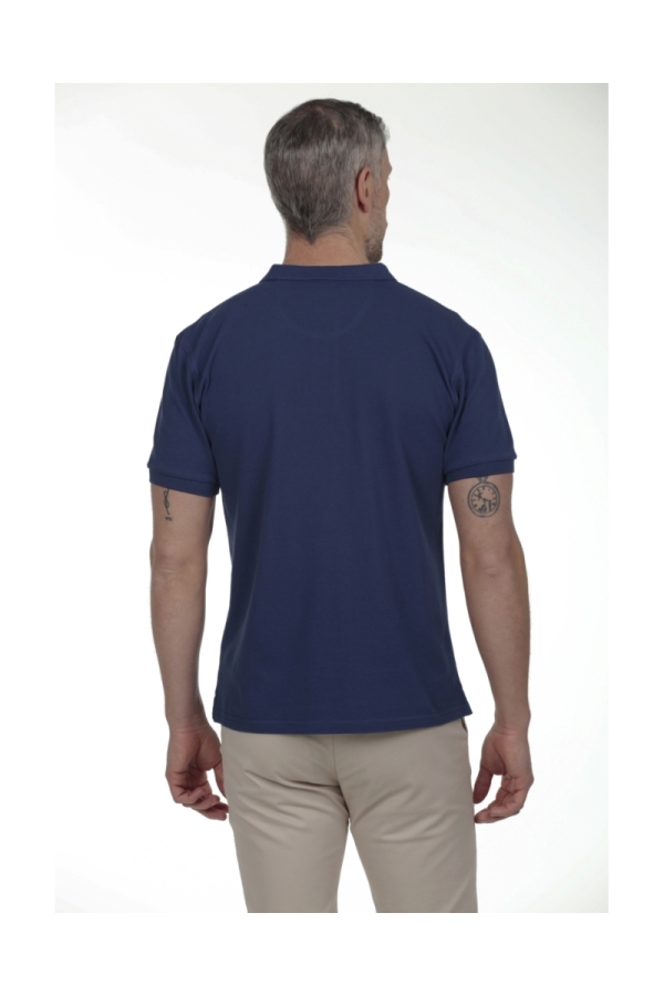 Polo Basico Hombre The Time Of Bocha RV1PBASICO Denim