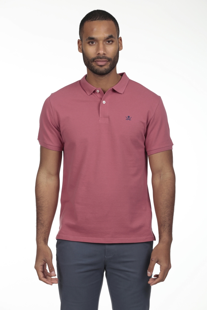 Polo Basico Hombre The Time Of Bocha RV1PBASICO Garnet