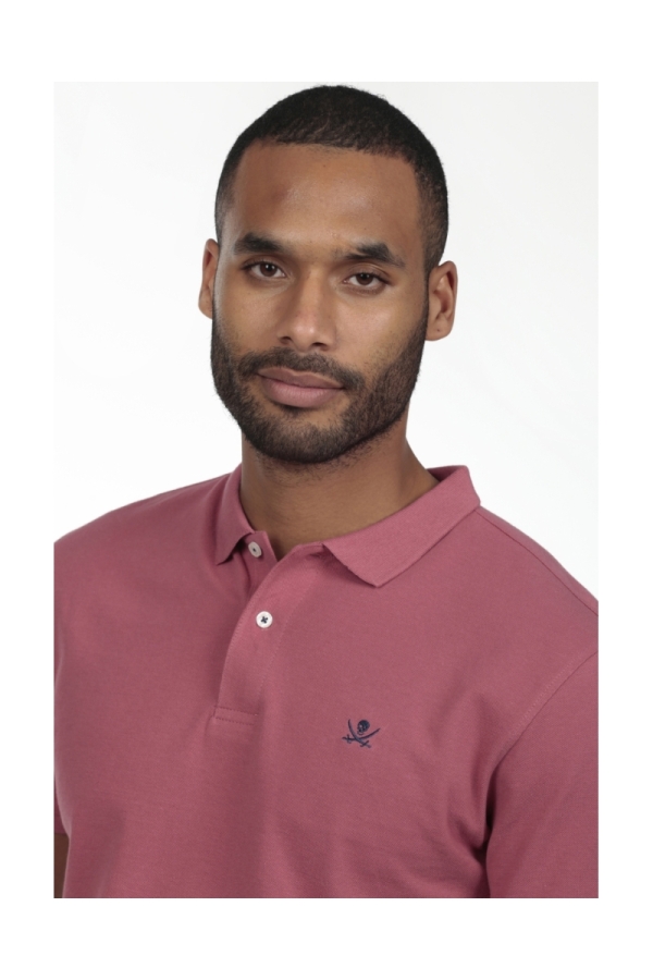 Polo Basico Hombre The Time Of Bocha RV1PBASICO Garnet