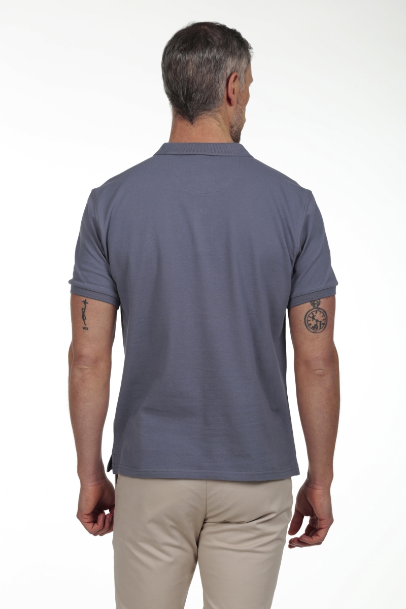 Polo Basico Hombre The Time Of Bocha RV1PBASICO Gris 2