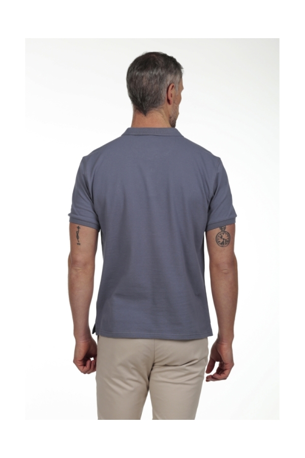 Polo Basico Hombre The Time Of Bocha RV1PBASICO Gris