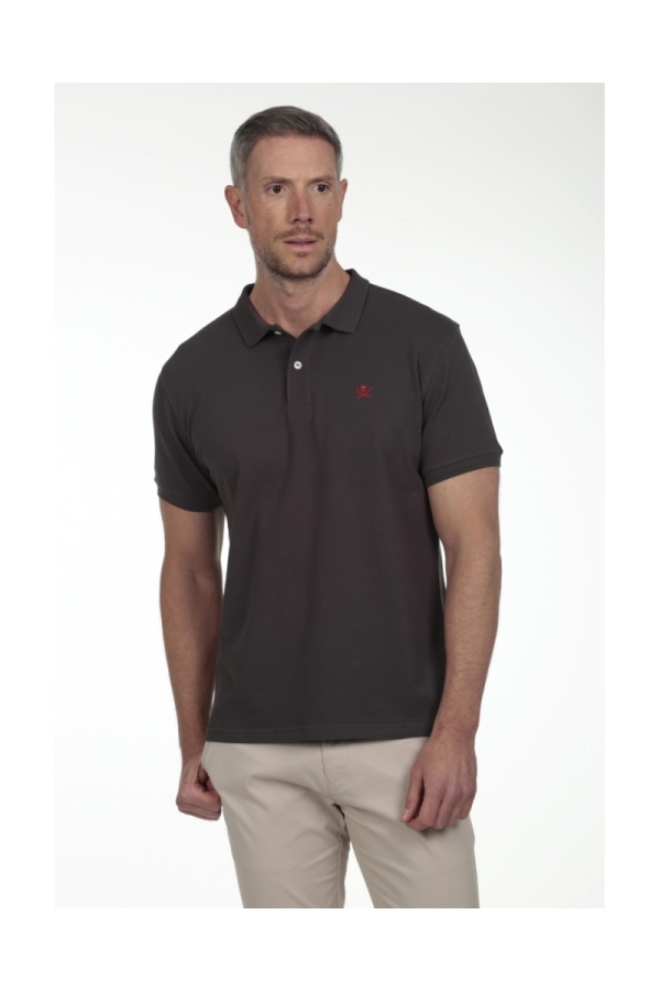 Polo Basico Hombre The Time Of Bocha RV1PBASICO Gris.Sol