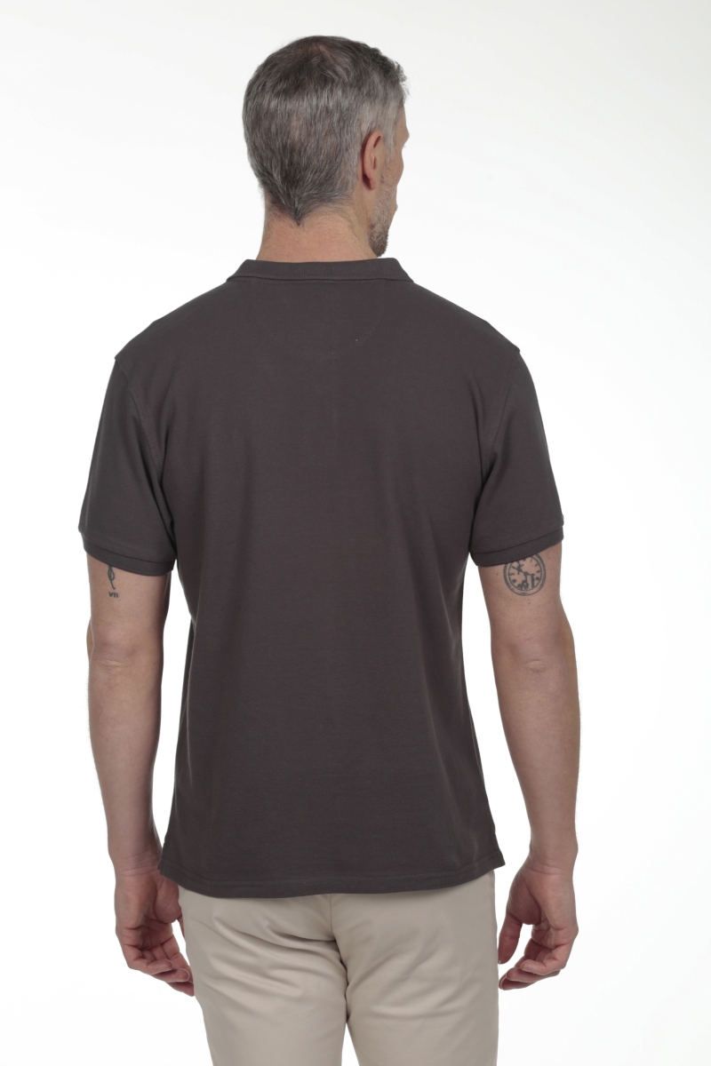 Polo Basico Hombre The Time Of Bocha RV1PBASICO Gris.Sol 2