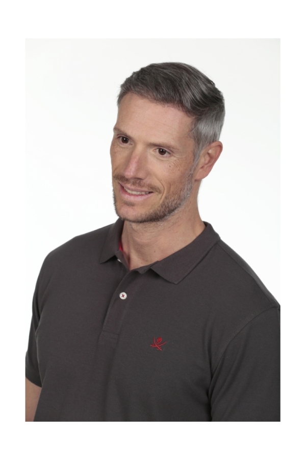 Polo Basico Hombre The Time Of Bocha RV1PBASICO Gris.Sol