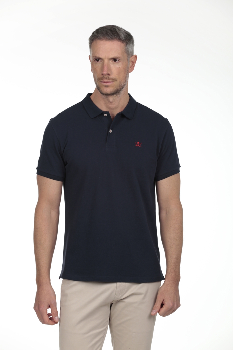 Polo Basico Hombre The Time Of Bocha RV1PBASICO Marino