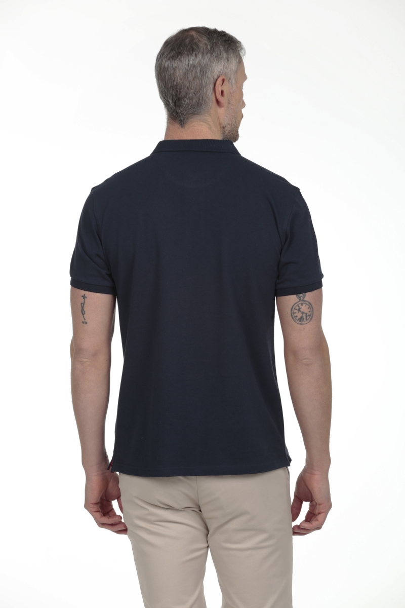 Polo Basico Hombre The Time Of Bocha RV1PBASICO Marino 2