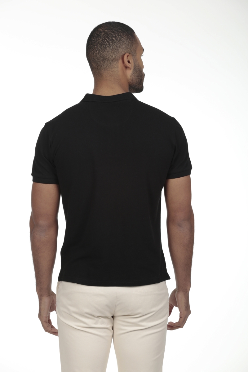 Polo Basico Hombre The Time Of Bocha RV1PBASICO Negro 2