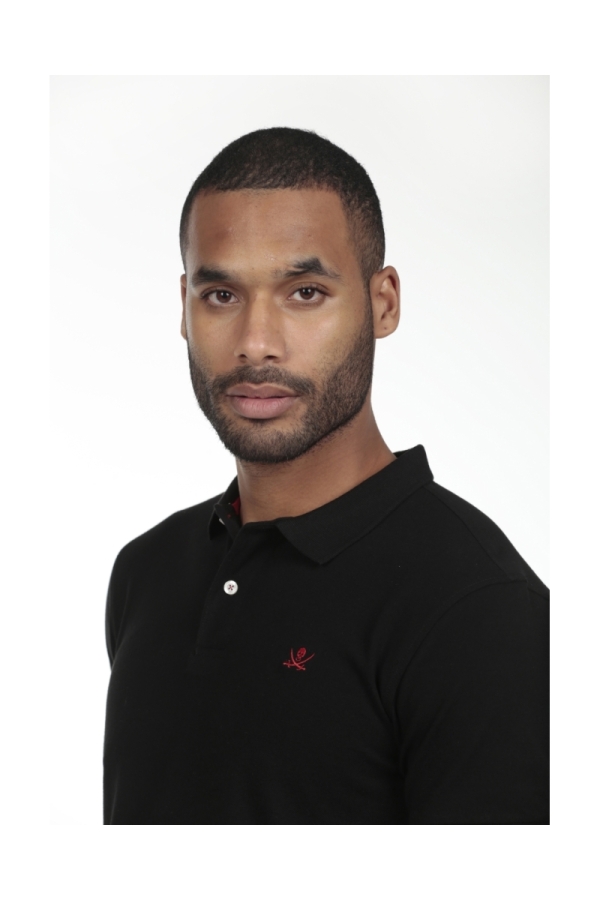 Polo Basico Hombre The Time Of Bocha RV1PBASICO Negro