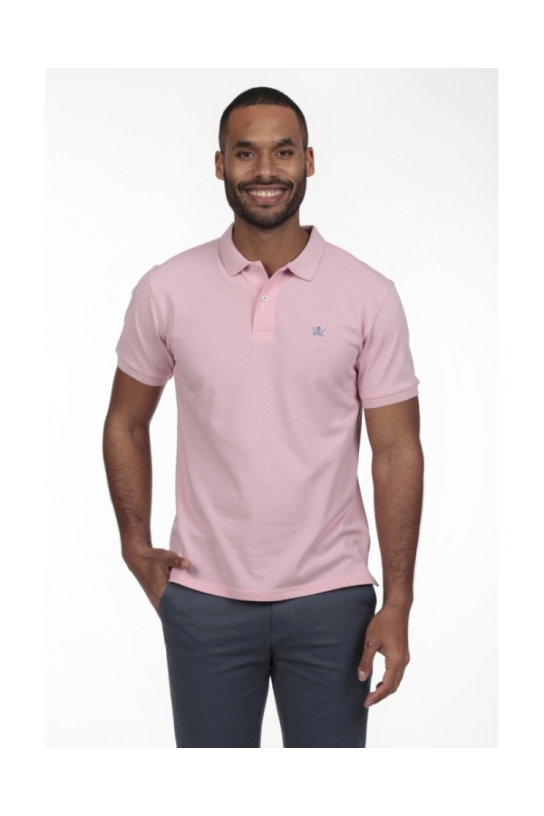 Polo Basico Hombre The Time Of Bocha RV1PBASICO Rosa