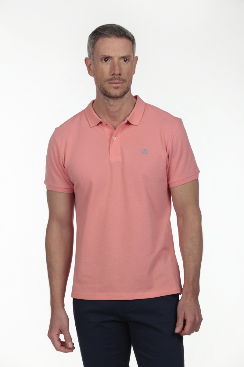 Polo Basico Hombre The Time Of Bocha RV1PBASICO Salmon