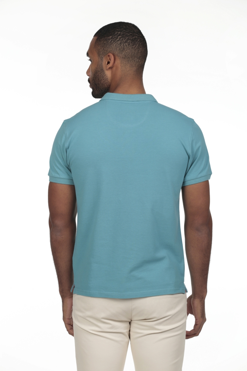 Polo Basico Hombre The Time Of Bocha RV1PBASICO Turquesa 2