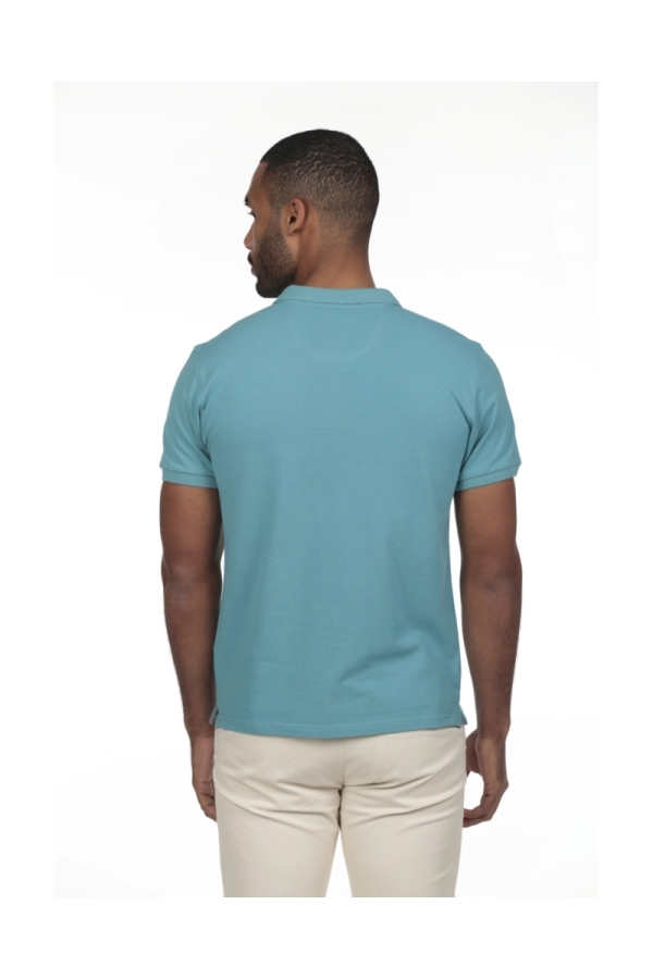 Polo Basico Hombre The Time Of Bocha RV1PBASICO Turquesa
