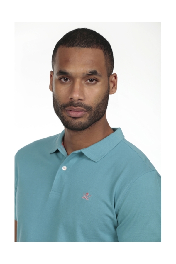 Polo Basico Hombre The Time Of Bocha RV1PBASICO Turquesa