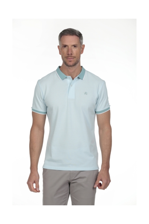 Polo Combi Hombre The Time Of Bocha RV1PCOMBI Agua.Mar