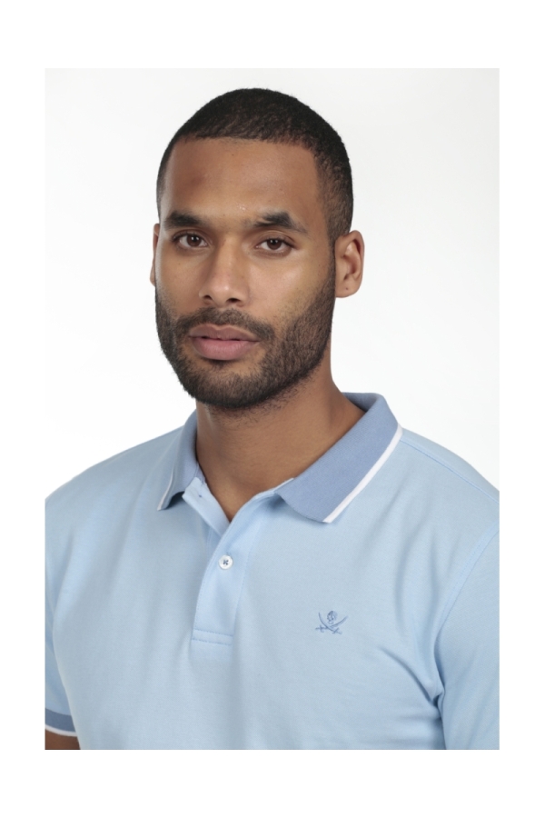 Polo Combi Hombre The Time Of Bocha RV1PCOMBI Celeste