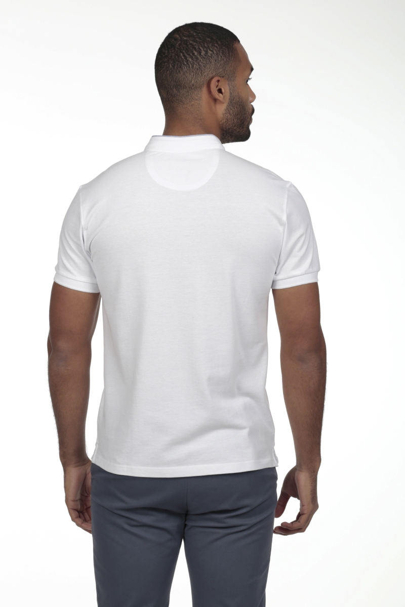 Polo Mao Hombre The Time Of Bocha RV1PMAO Blanco 2