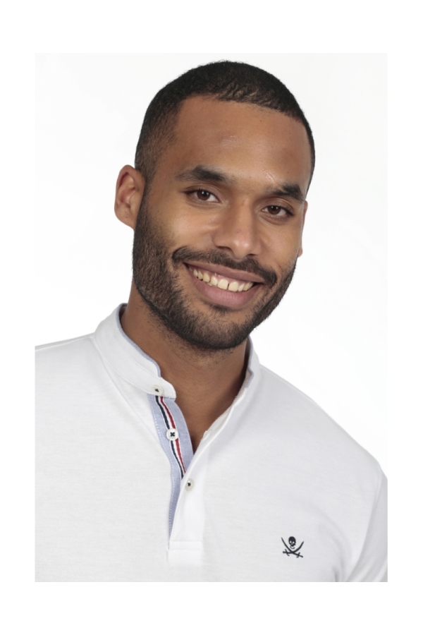 Polo Mao Hombre The Time Of Bocha RV1PMAO Blanco