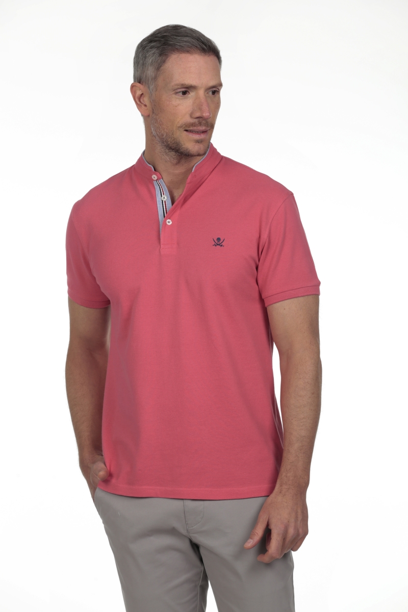 Polo Mao Hombre The Time Of Bocha RV1PMAO Coral