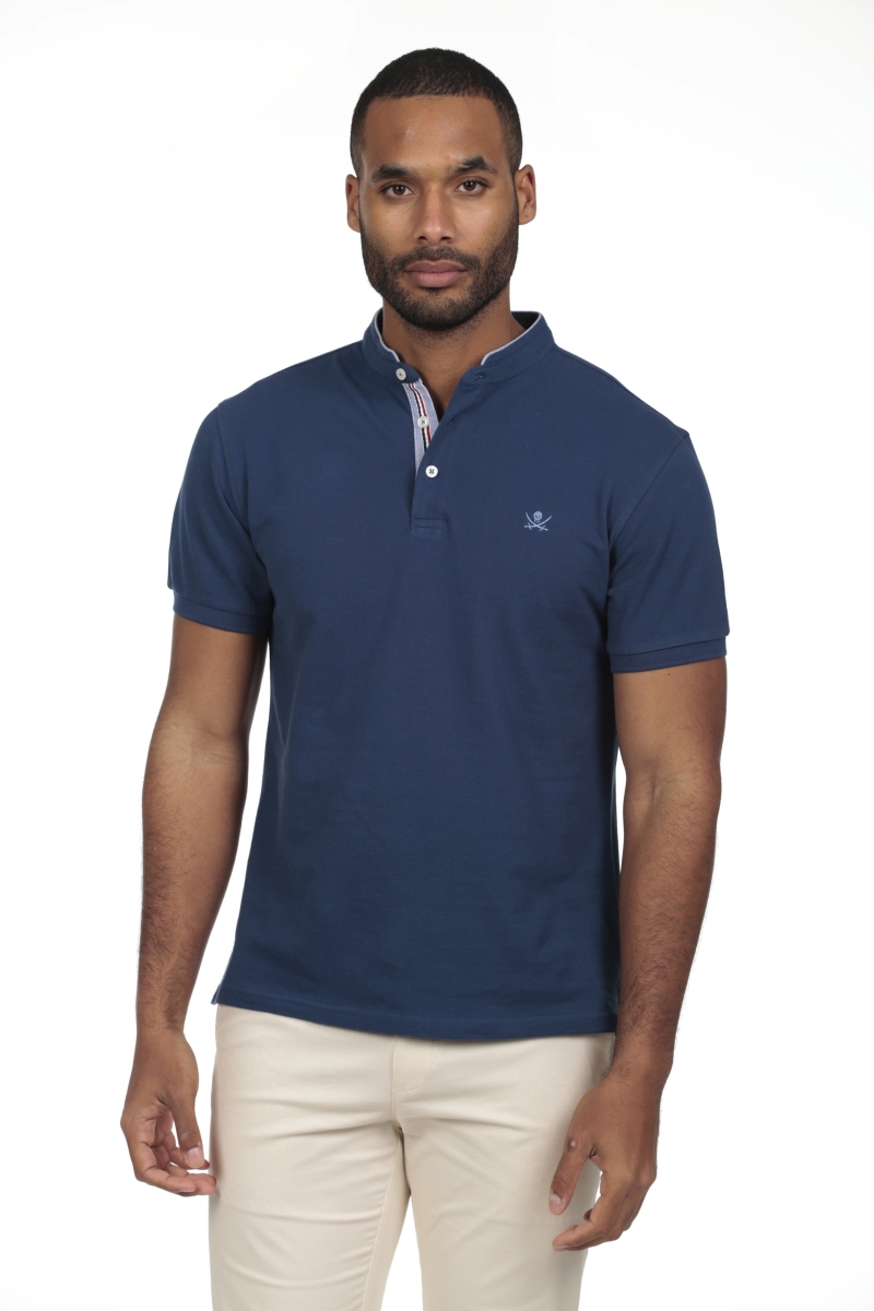 Polo Mao Hombre The Time Of Bocha RV1PMAO Denim