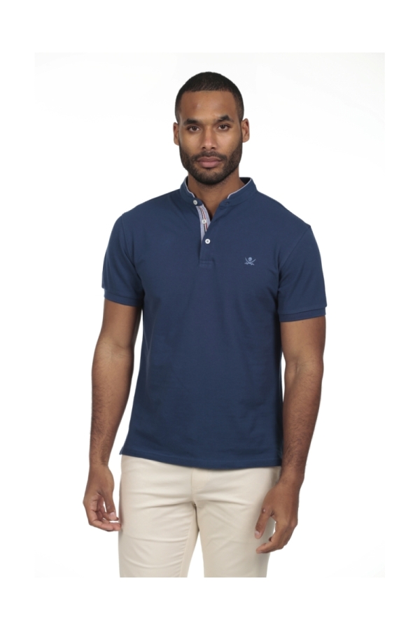 Polo Mao Hombre The Time Of Bocha RV1PMAO Denim