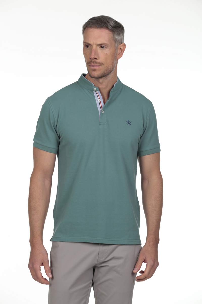 Polo Mao Hombre The Time Of Bocha RV1PMAO Menta