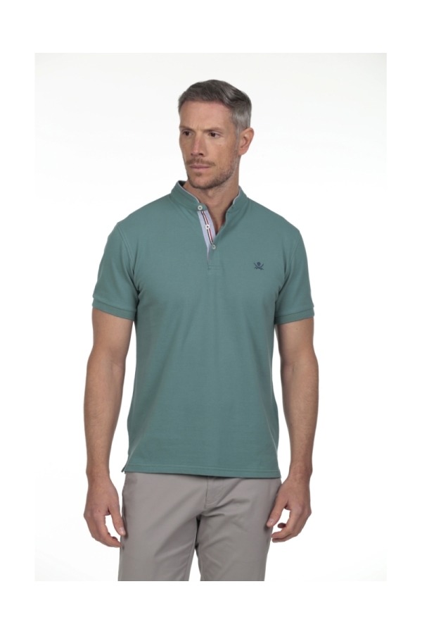 Polo Mao Hombre The Time Of Bocha RV1PMAO Menta