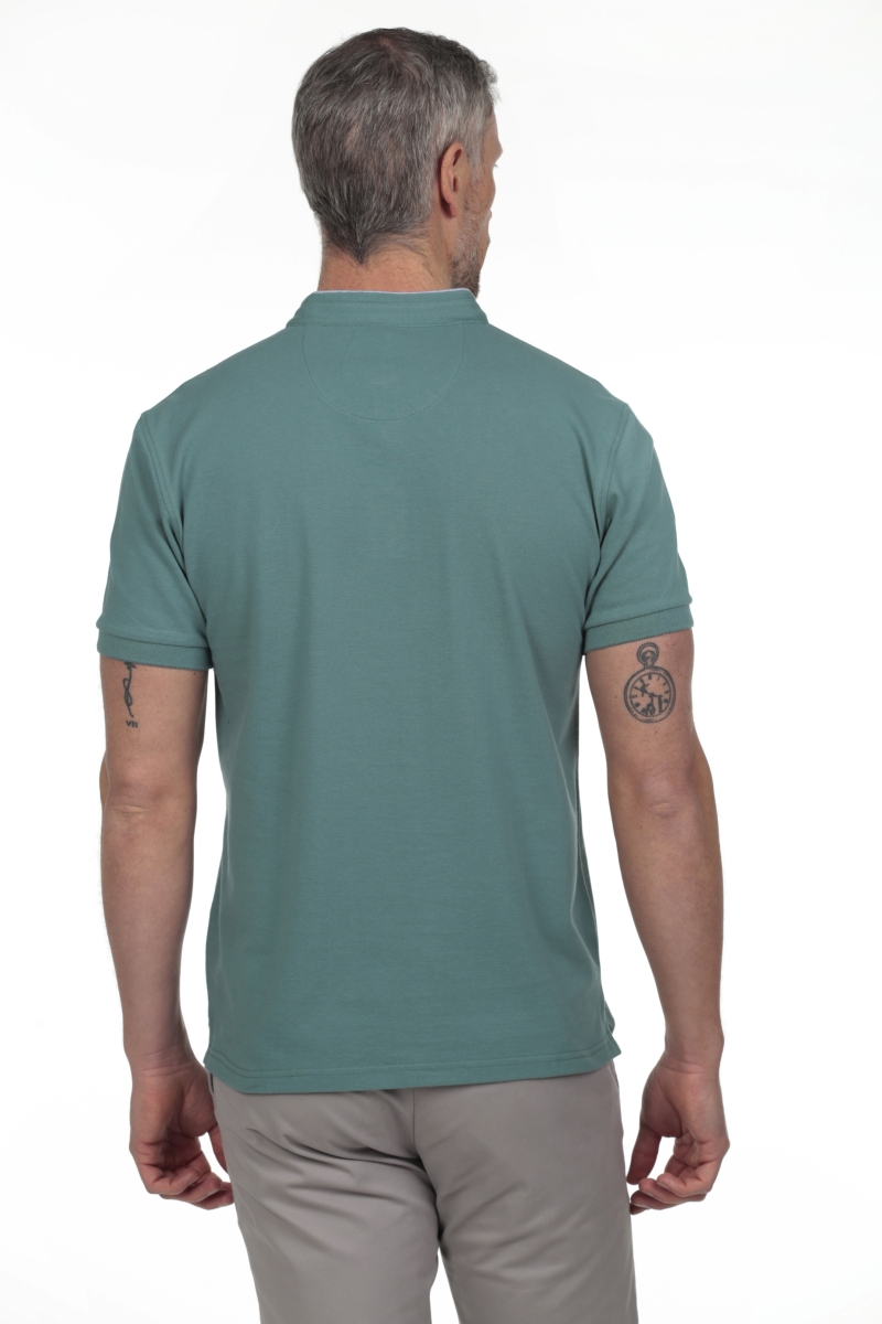 Polo Mao Hombre The Time Of Bocha RV1PMAO Menta 2