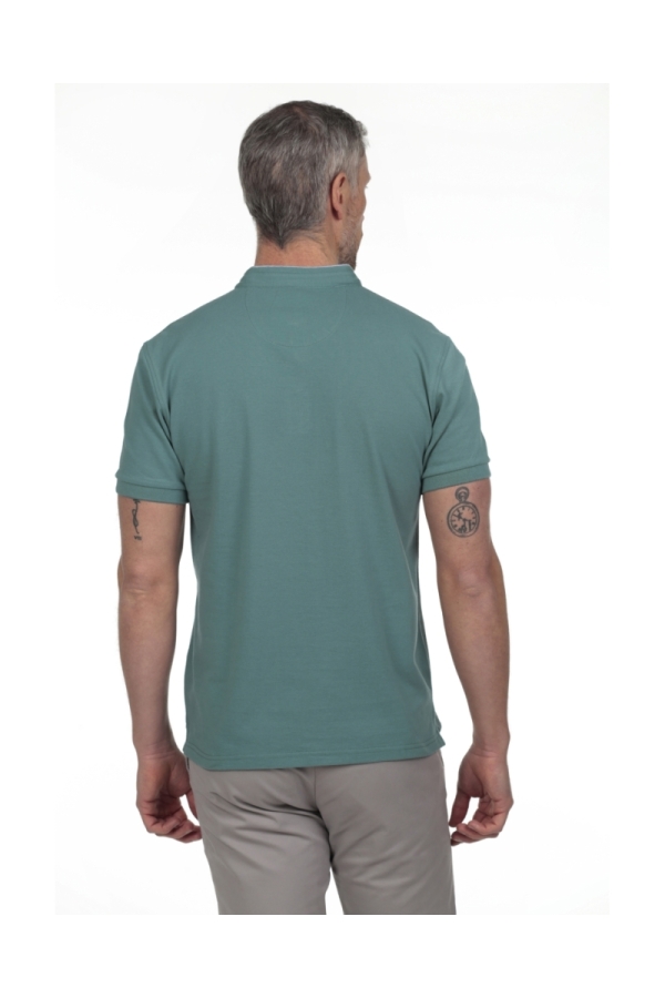 Polo Mao Hombre The Time Of Bocha RV1PMAO Menta
