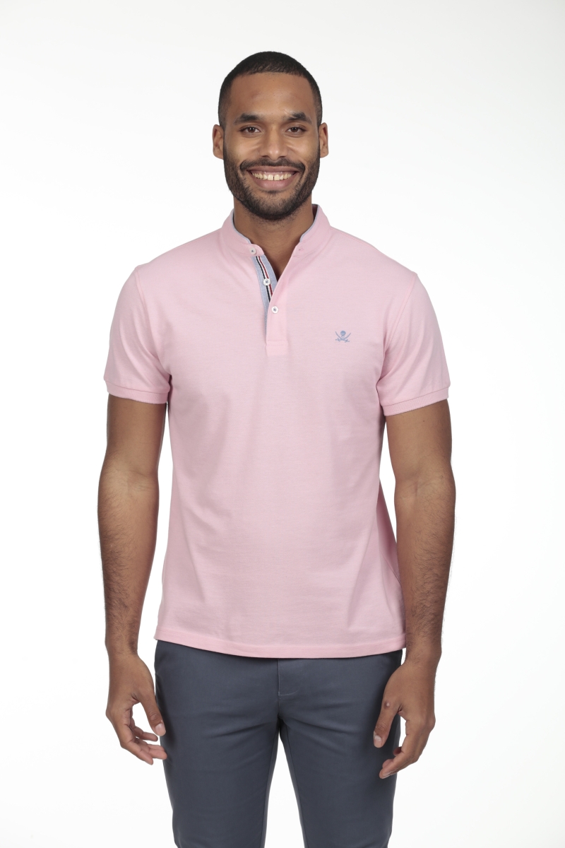 Polo Mao Hombre The Time Of Bocha RV1PMAO Rosa