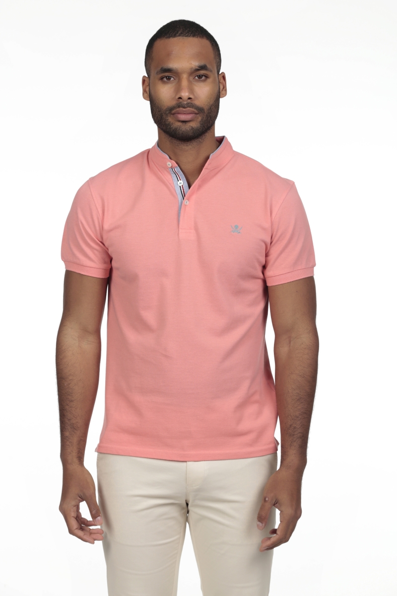 Polo Mao Hombre The Time Of Bocha RV1PMAO Salmon