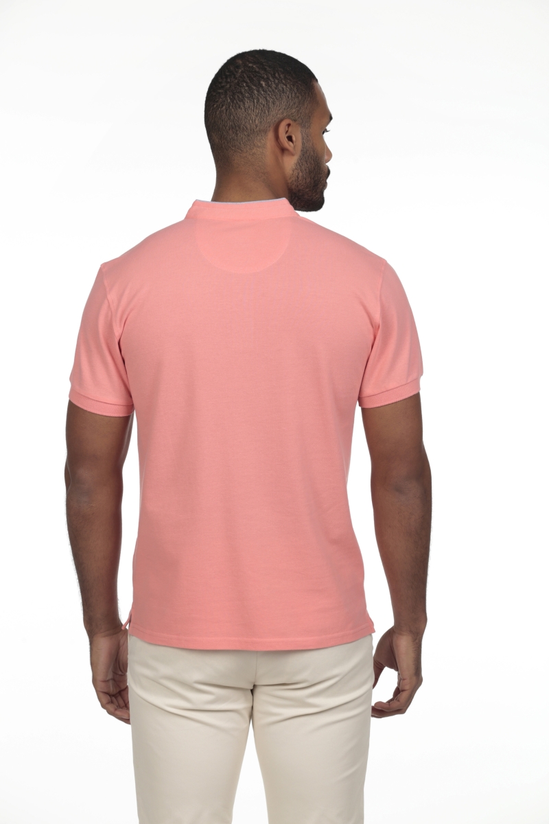 Polo Mao Hombre The Time Of Bocha RV1PMAO Salmon 2