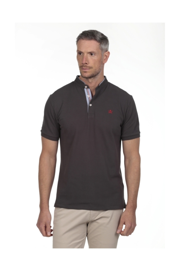 Polo Mao Hombre The Time Of Bocha RV1PMAO Gris