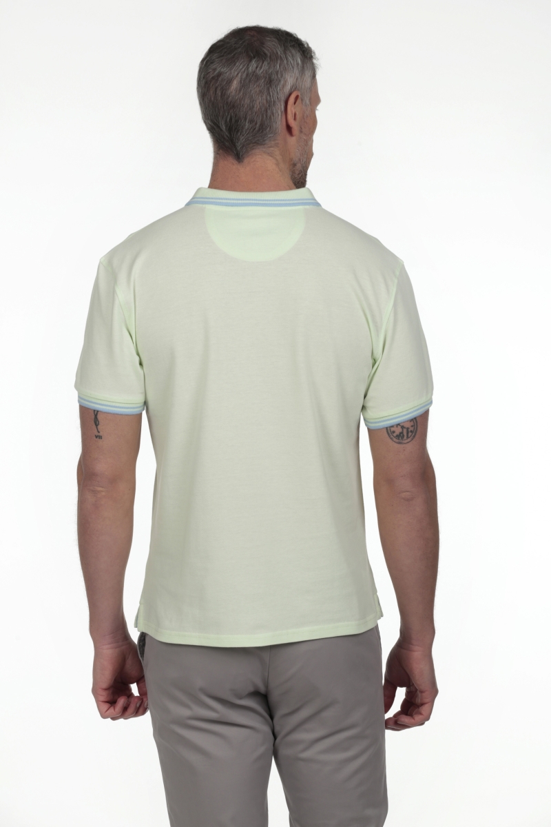 Polo Pirata Hombre The Time Of Bocha RV1PSTRIP V.Manzan 2