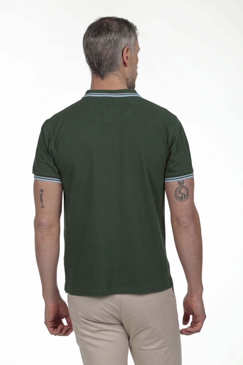 Polo Pirata Hombre The Time Of Bocha RV1PSTRIP V.Bot 2