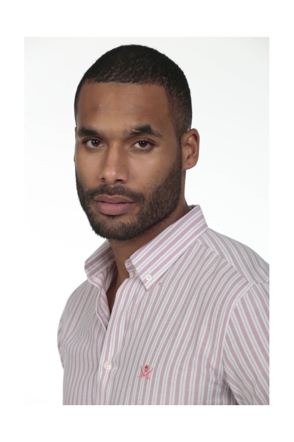 Camisa De Algodon Hombre The Time Of Bocha RV1COT Rosa