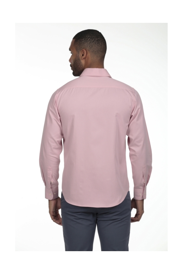 Camisa Gabardina Hombre The Time Of Bocha RV1GAB Rosa