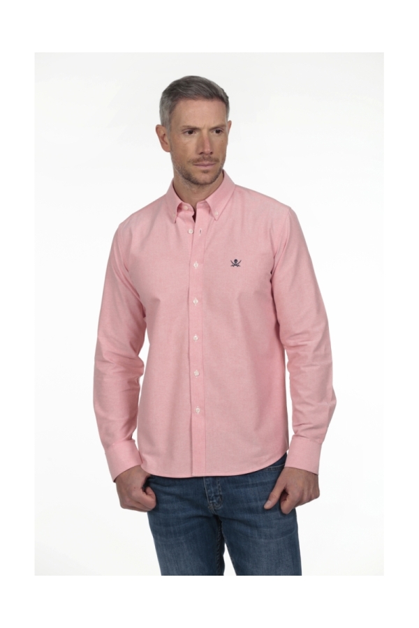 Camisa Oxford Hombre The Time Of Bocha RV1OXF Coral