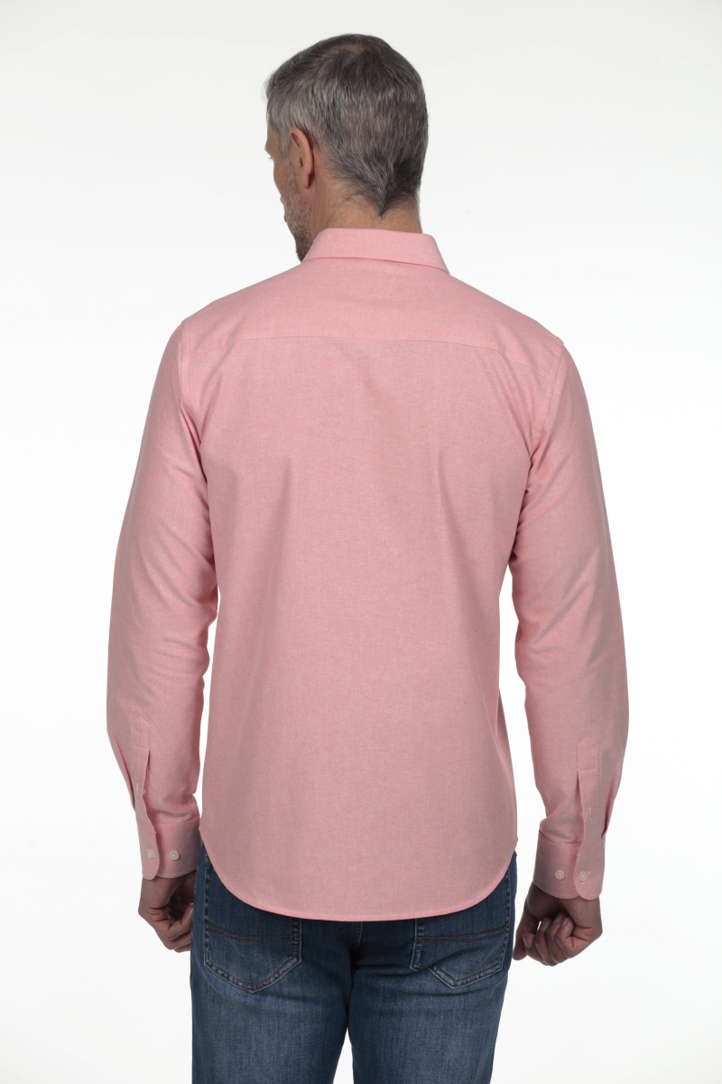 Camisa Oxford Hombre The Time Of Bocha RV1OXF Coral 2