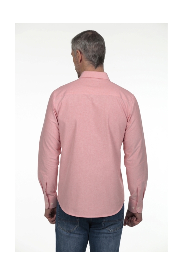 Camisa Oxford Hombre The Time Of Bocha RV1OXF Coral