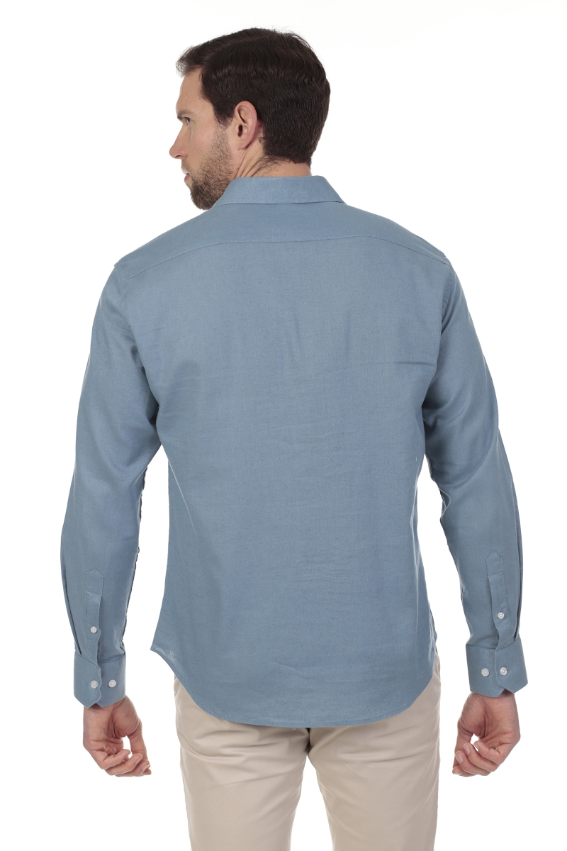 Camisa Polera Hombre The Time Of Bocha RV1POL Denim 2