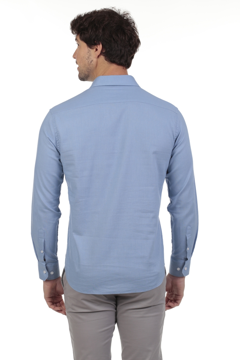 Camisa Polera Hombre The Time Of Bocha RV1POL Azul 2